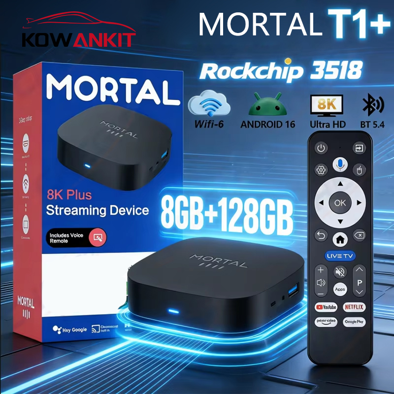 2026 New Android TV Box T1+ Ro - Khadas Vim4 8Gb review and price