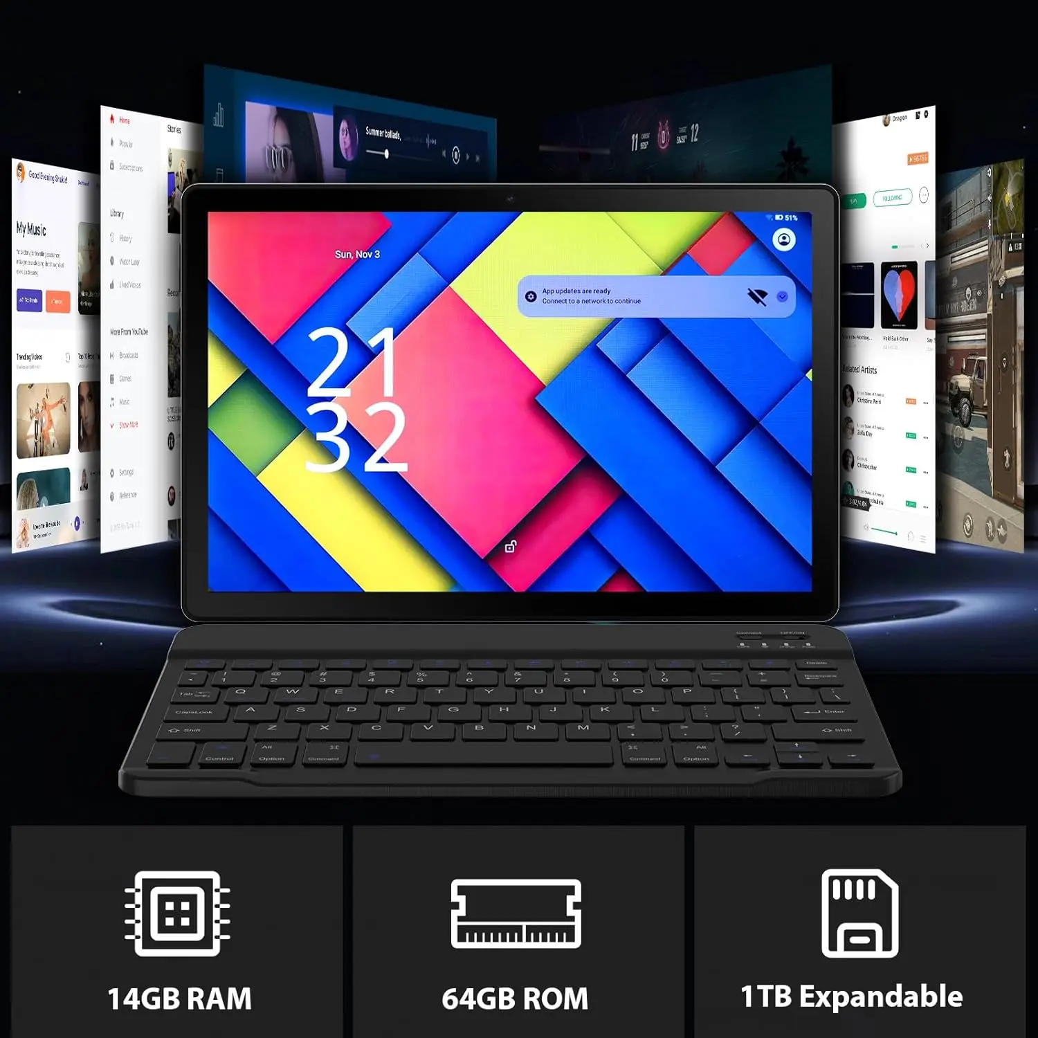 URAO 11 Inch Tablet Android 14 - Khadas Vim4 8Gb review and price