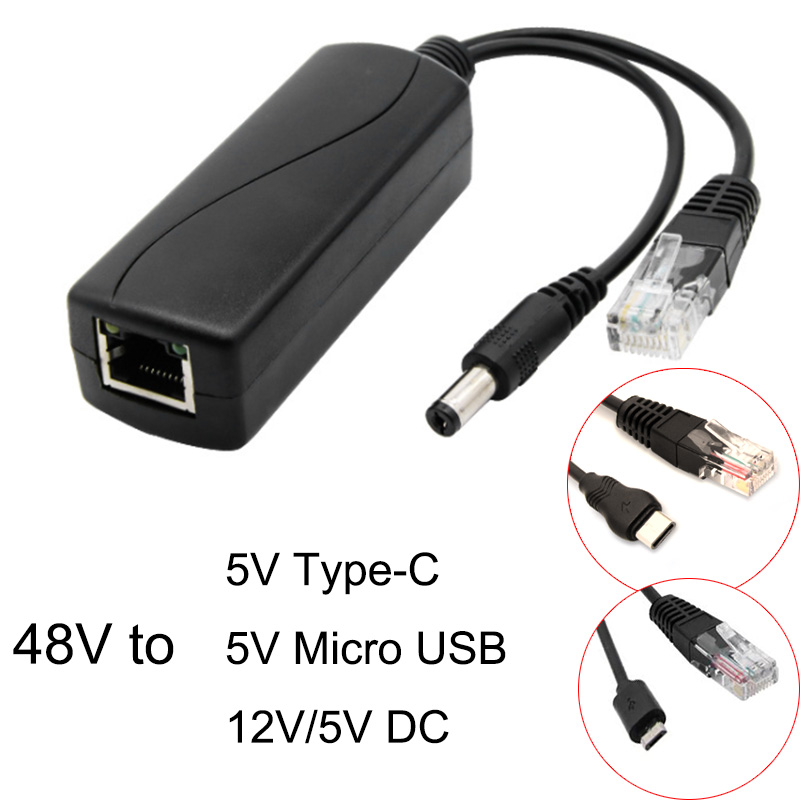 48V To 5V/12V PoE Splitter 5v  - Banana Pi Bpi-M5 review and price